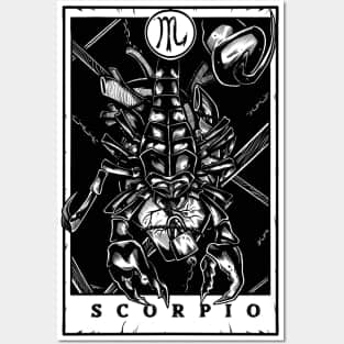 Scorpio Zodiac Tarot Posters and Art